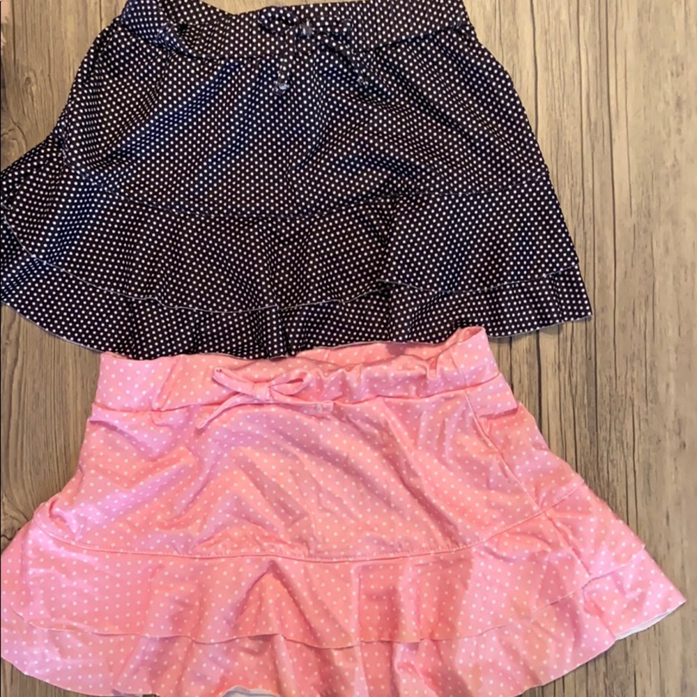 2 children size 6 skirts